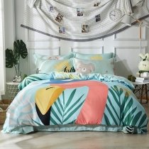 Kids Flamingo Cute Style Full, Queen Size Bedding Sets