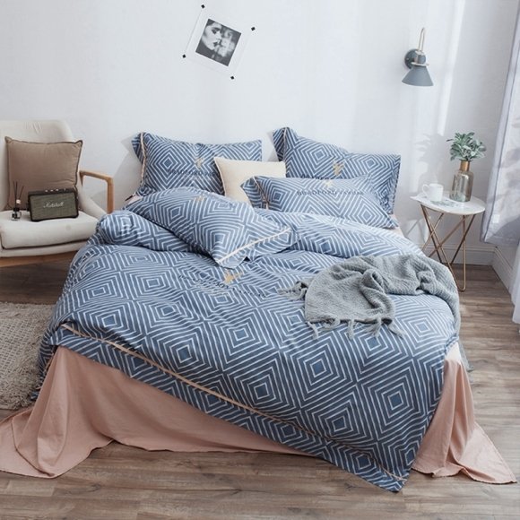 La Florentina Pattern Abstract Trippy Bohemian Full, Queen Size Bedding Sets