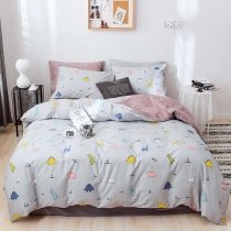 Jungle Animal Dinosaur Print Kids Girls Boys Twin, Full Size Bedding Sets