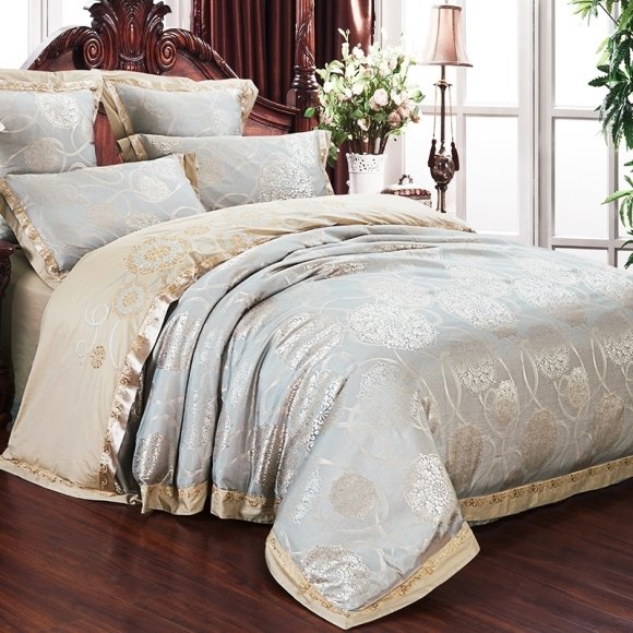 Bohemian Hippie Style Sparkle Silver Gray Gold and Light Tan Moroccan