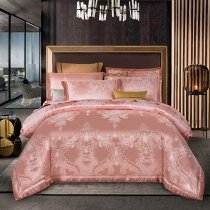 Pale Pink Native American Tribal Pattern Full, Queen Size Bedding Sets