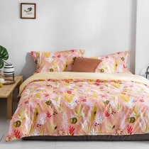 Funny Koala and Wildflower Girly Twin, Full, Queen Size Bedding Sets