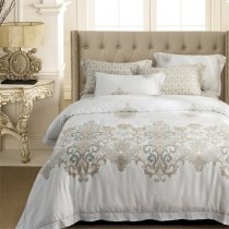 Old Gold and Beige Native American Indian Bohemian Chic Western Style Full, Queen Size Bedding Sets