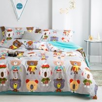 Cute Kids Bear Funky Soft Twin, Full, Queen Size Bedding Sets
