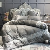 Villa by Noble Excellence Vintage Lace Design Shabby Chic Full, Queen Size Bedding Sets