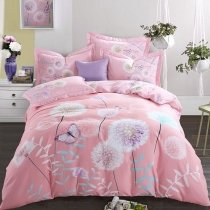 Elegant Girls Dandelion and Butterfly Modern Country Chic Bedding Sets