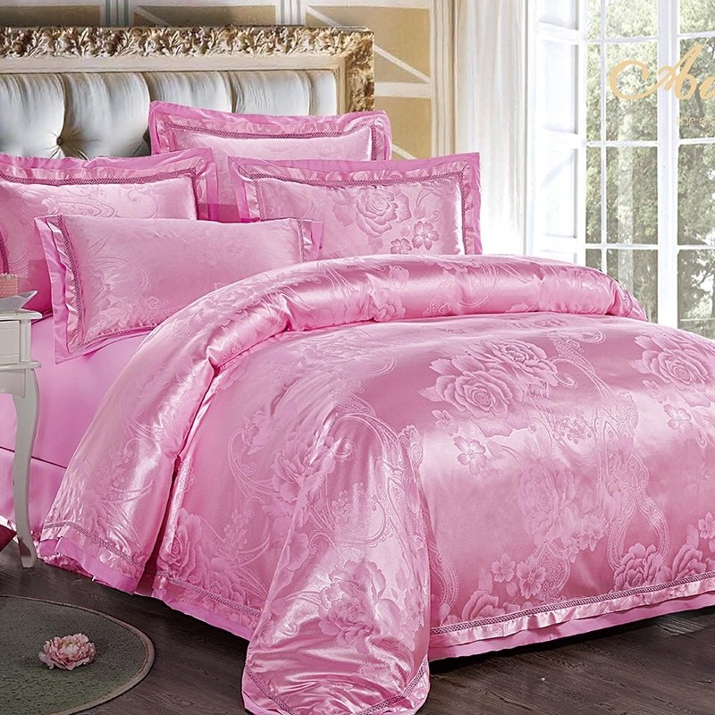 Solid Hot Pink Peony Flower Pattern Garden Images Beautiful Sequin Cute