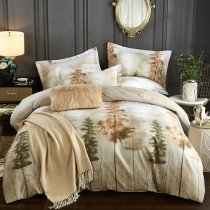 Autumn Scene Vintage Country Chic Full, Queen Size Bedding Sets