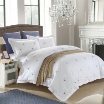 Romantic White Dandelion Modern Chic Twin, Full, Queen Size Bedding Sets