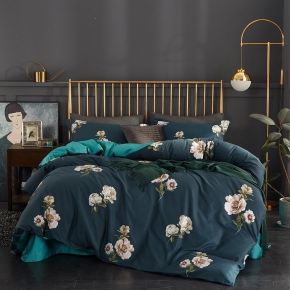 Luxury Cool Style Rustic Chic Flower Full, Queen Size Bedding Sets